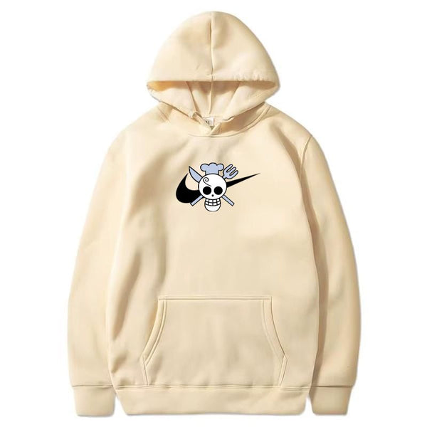 Sanji Beige Hoodie